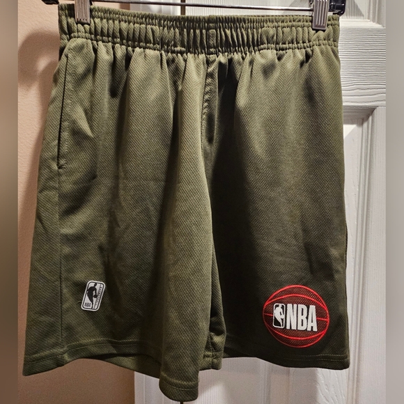 NBA Other - NBA Dark Green Athletic Kids Shorts
